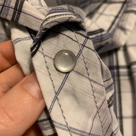 2 NWT XXL Machine short sleeve button up plaid shirts - Picture 16 of 16